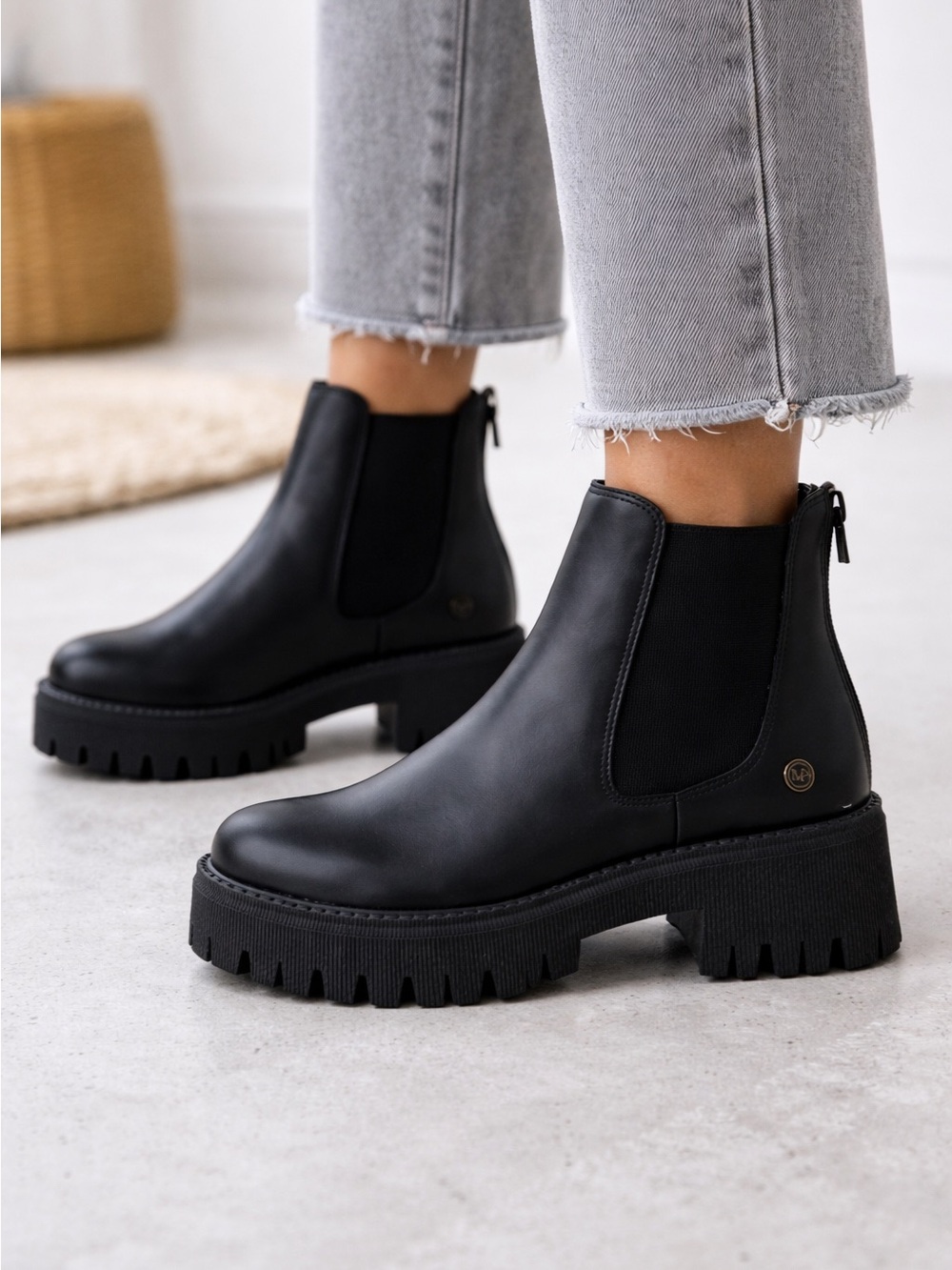 Women’s Black Winter Ankle Boots